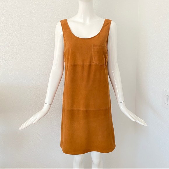 ATM Anthony Thomas Melillo Suede shift Dress - Picture 4 of 8